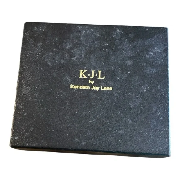 Kenneth Jay Lane Vintage Interchangeable Earring, Clip-On, Multicolors, 5 Pair. - Picture 3 of 5